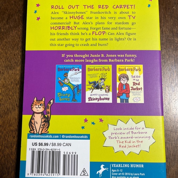 Barbara Park Paperback Book Set - 4 Books Included, Like New Condition, Age 8-12 - Picture 5 of 9